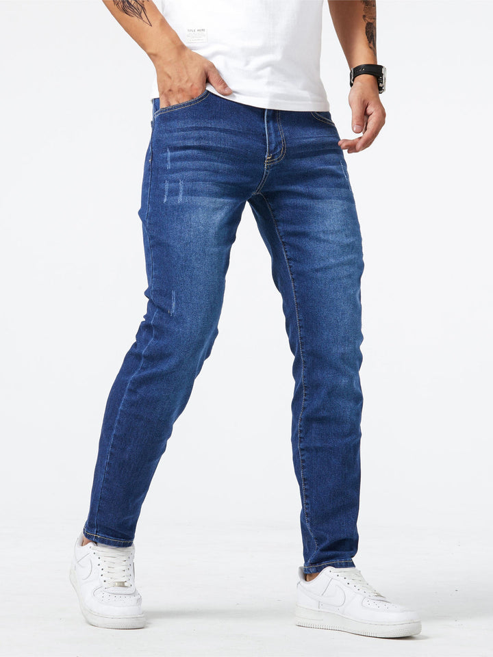 Herren Jeans | Slimfit | Mit Knopfverschluss | Sommer Street