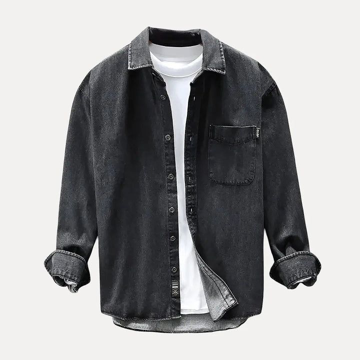 Herren Hemd | Vintage Denim Locker | Klassische Jeans Kleider
