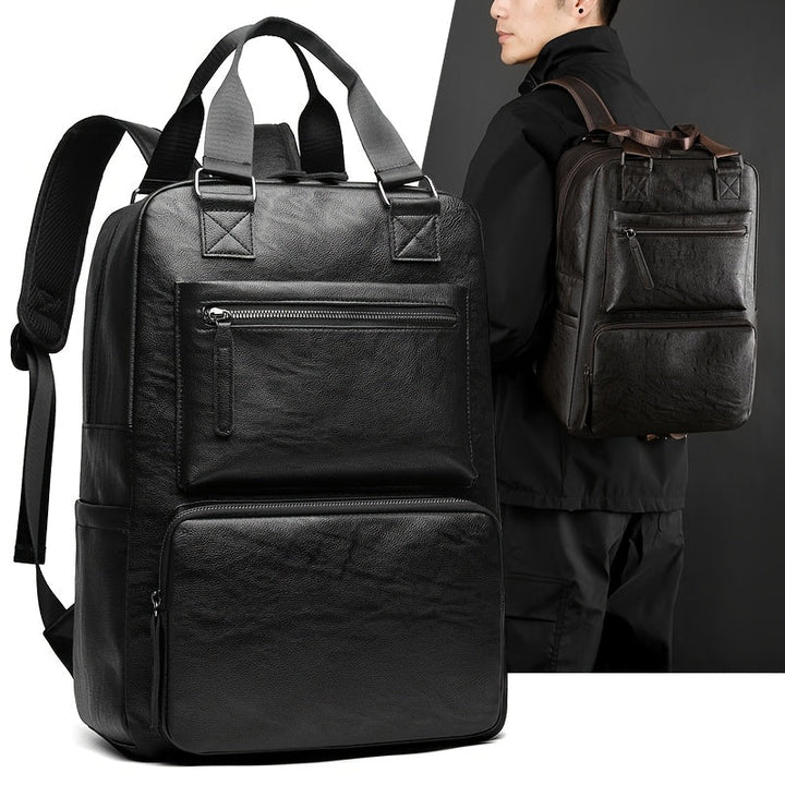 Herren Rucksack | Premium | Mit Reißverschlussfächern | Sommer