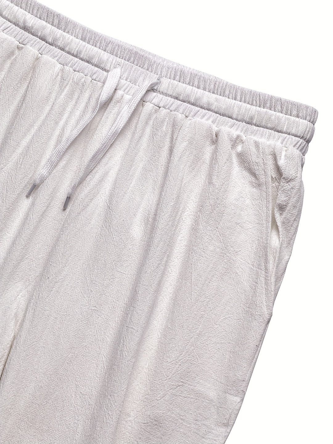 Herren Hose | Straight | Mit Kordelzug | Sommer