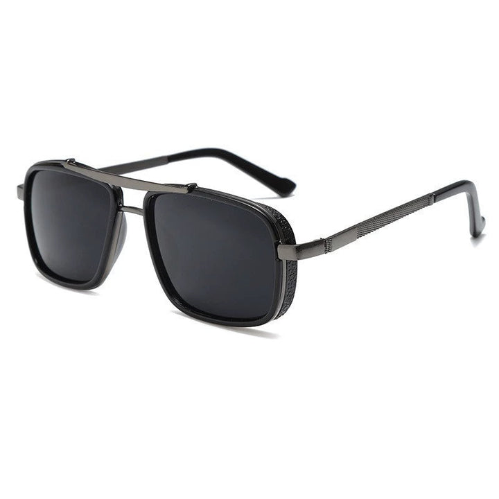 Herren Sonnenbrille | Retro Edge | Rechteckig | Sommer