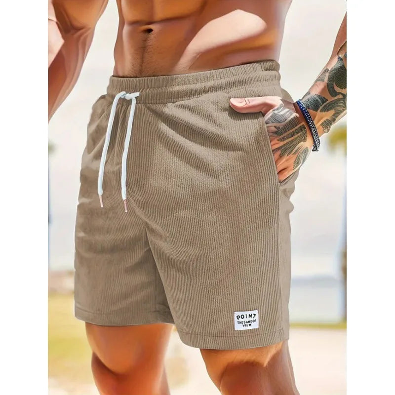 Herren Shorts | Straight | Mit Kordelzug | Sommer