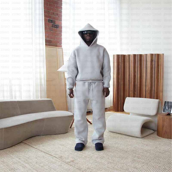 Herren Set | Oversize Hoodie Zweiteiler | Trendige Kleider