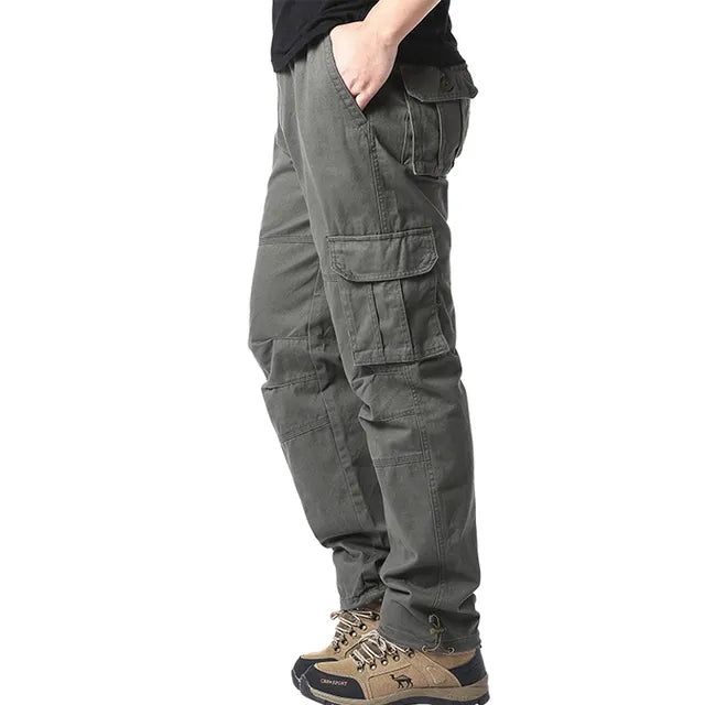 Herren Cargo Hose | Straight Stil | Mit Taschen | Outdoor Sommer