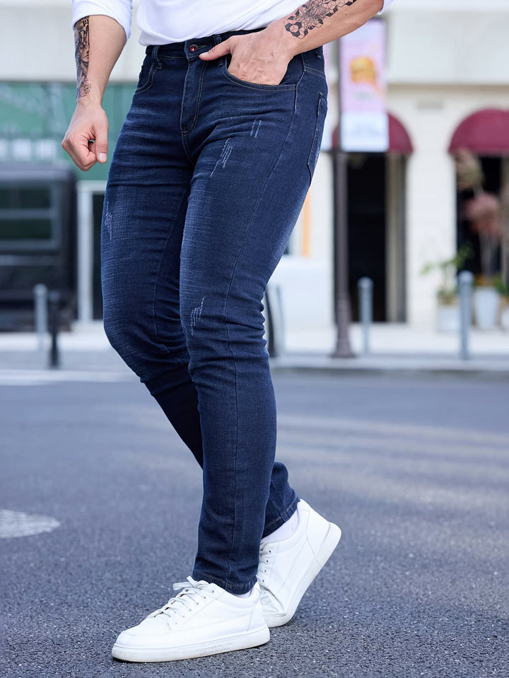 Herren Skinny Fit Jeans | Leicht & Bequem | Stilvolle Denim für Alle Jahreszeiten
