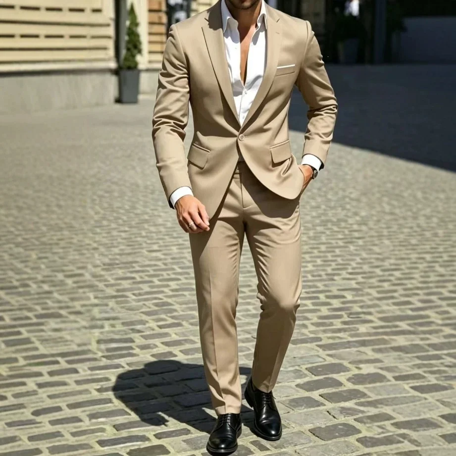 Herren Anzug | Elegante Slim Passform | Kleider Business Stil