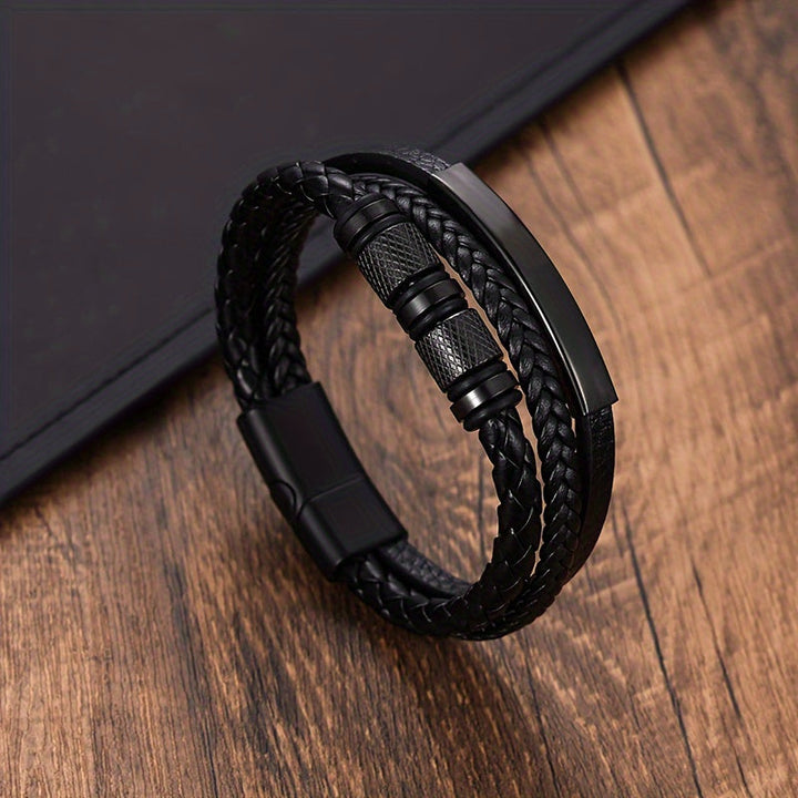 Herren Armband | Geflochten | Minimalistisch Design | Mit Verschluss