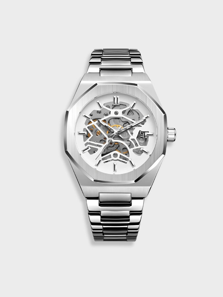 Herren Uhr | Elegant Stil | Analog Anzeige | Chrono Statement