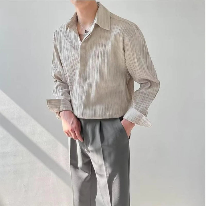Herren Hemd | Elegant | Mit Knöpfen | Sommer