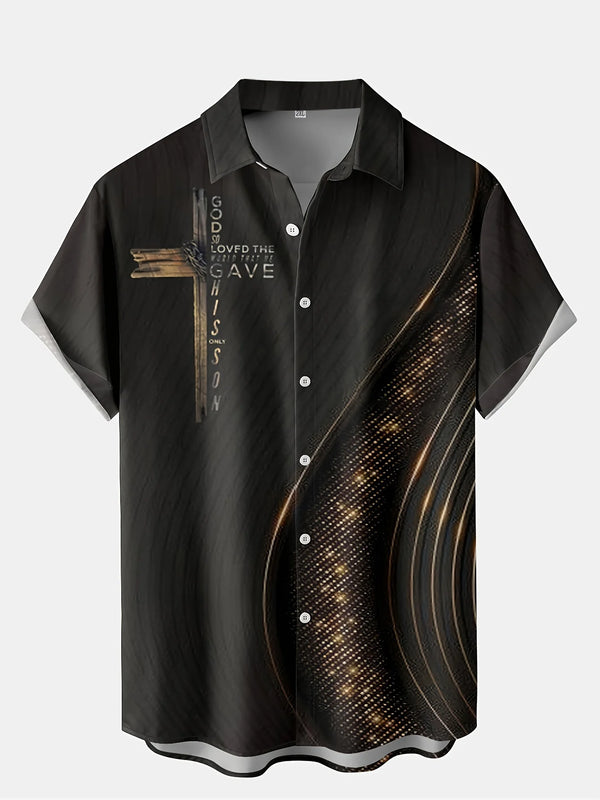 Herren Shirt | Elegant | Kurzarm | Modern | Sommer