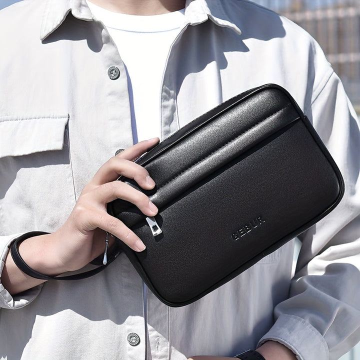 Herren Tasche | Clutch | Mit Reißverschluss | Sommer Edge