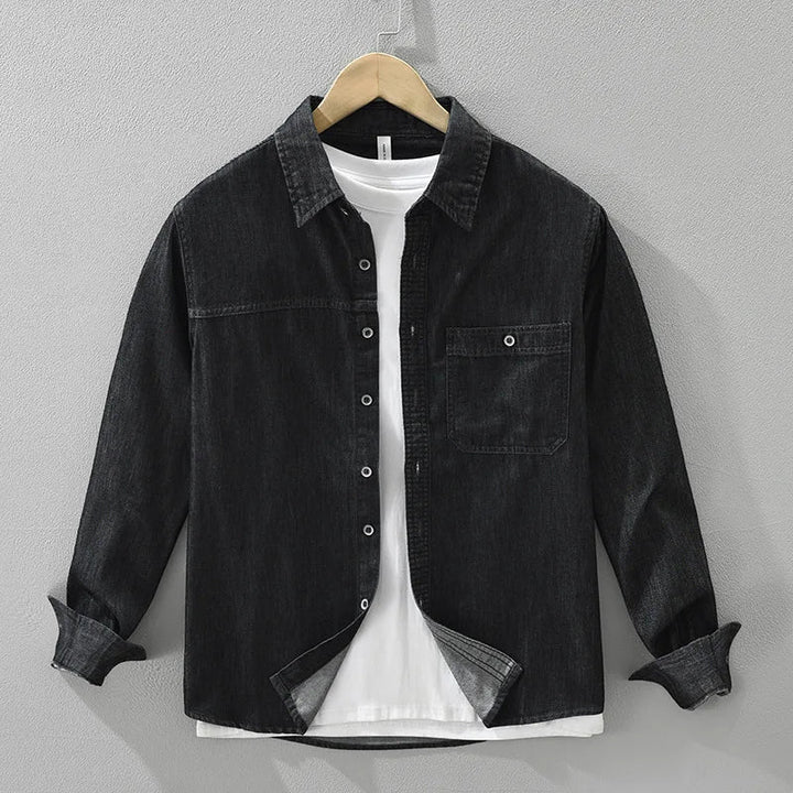 Herren Hemd | Straight | Mit Knöpfen | Sommer