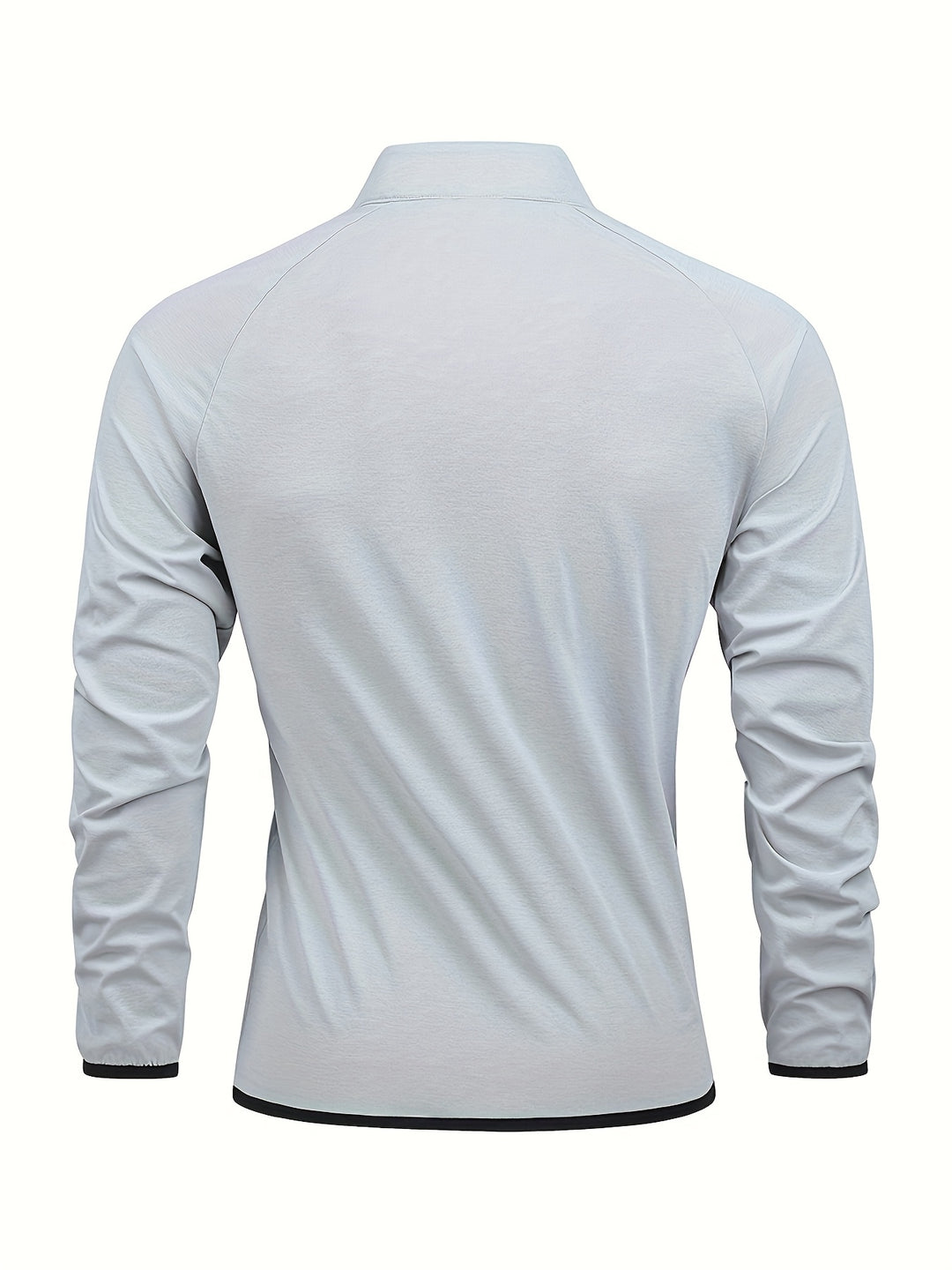 Herren Tops | Slimfit | Lange Ärmel | Halbreißverschluss