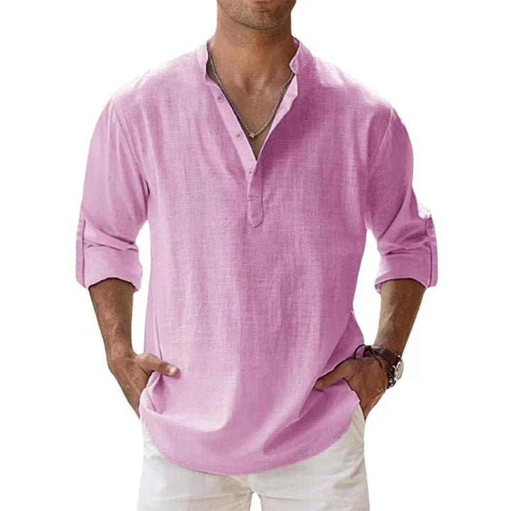 Herren Hemd | Straight | Mit Knöpfen | Sommer