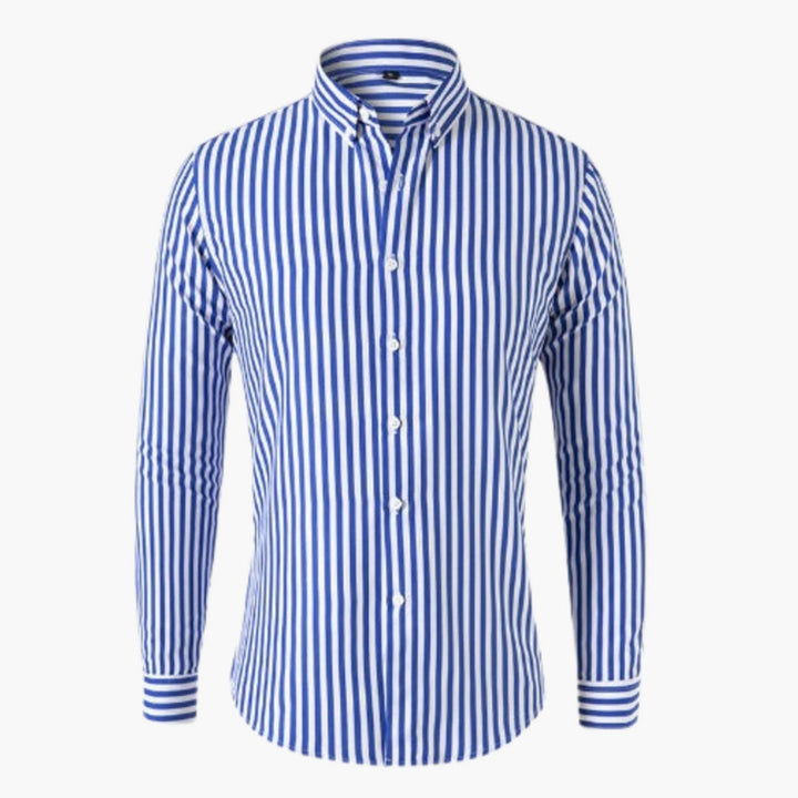 Herren Hemd | Slimfit | Streifenmuster | Sommer