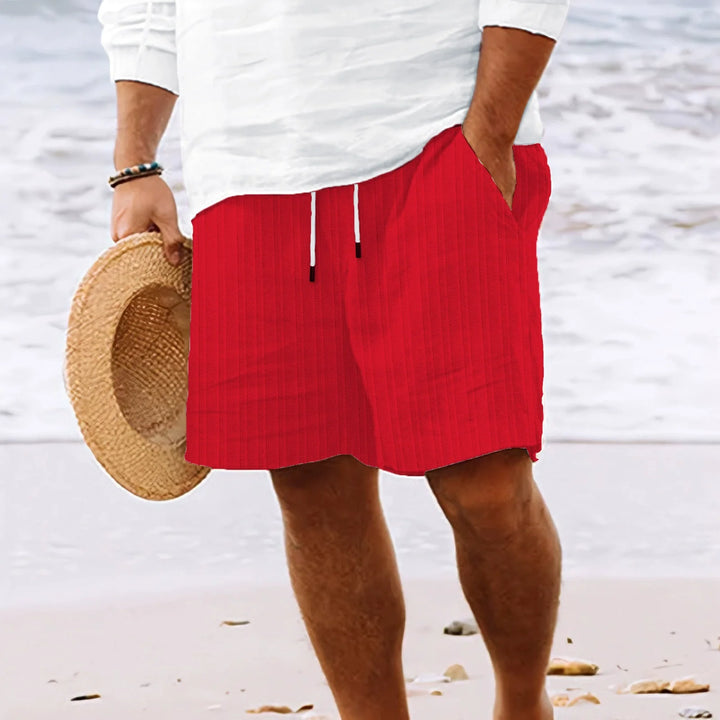Herren Shorts | Straight | Mit Kordelzug | Sommer