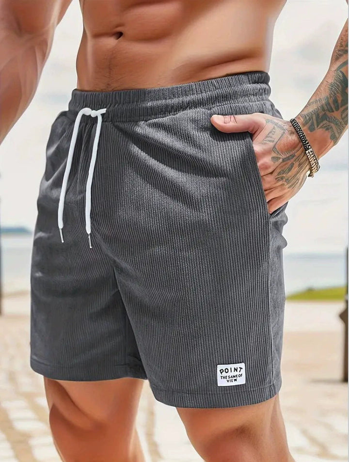 Herren Shorts | Straight | Mit Kordelzug Detail | Sommer