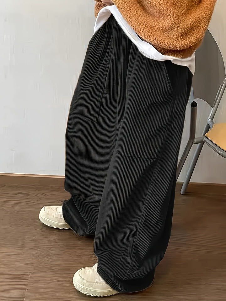 Herren Hose | Wijde pijpen | Schlupfmodell | Sommer