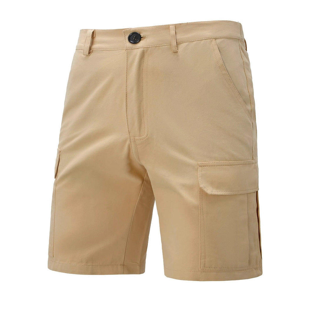 Herren Shorts | Straight | Mit Knopfverschluss | Sommer
