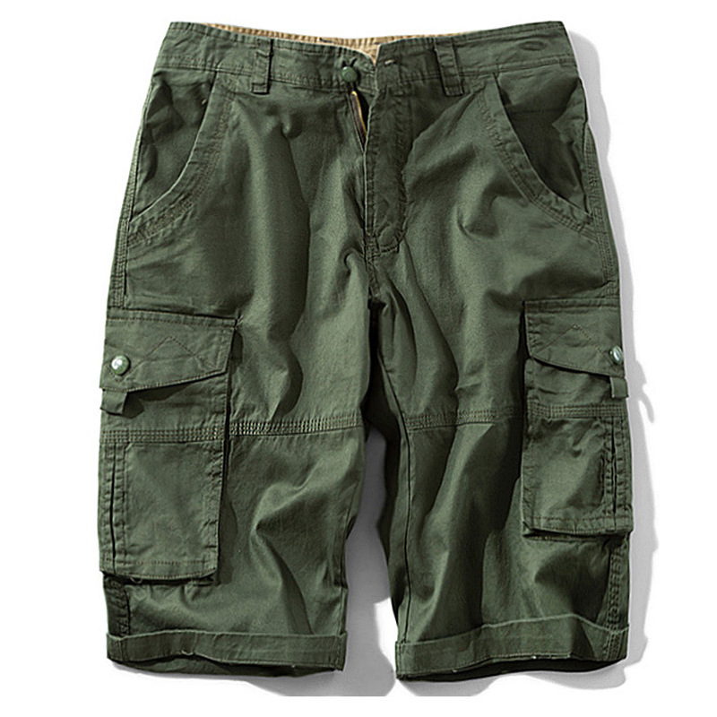 Herren Cargo Shorts | Straight | Mit Gürtel | Sommer