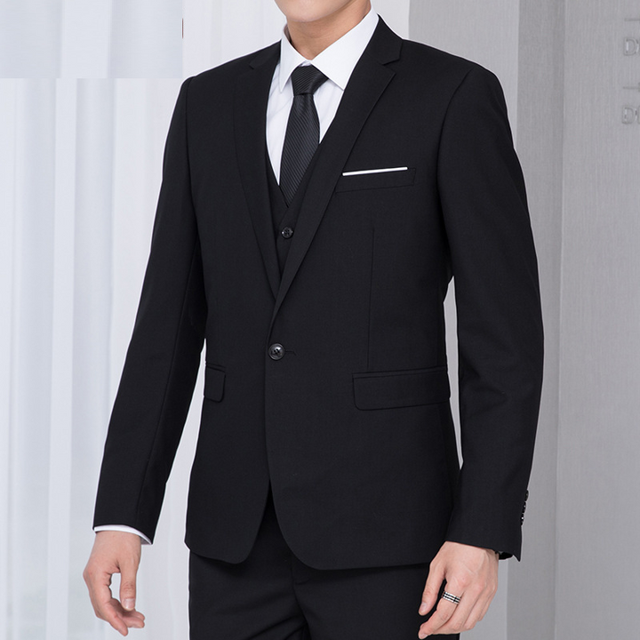 Herren Anzug | Elegant | Mit Knopfverschluss | Herbst