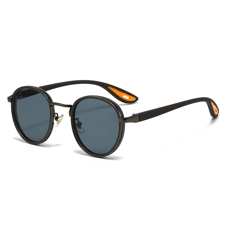 Herren Sonnenbrille | Retro Stil | Runde Gläser | Urban Sommer