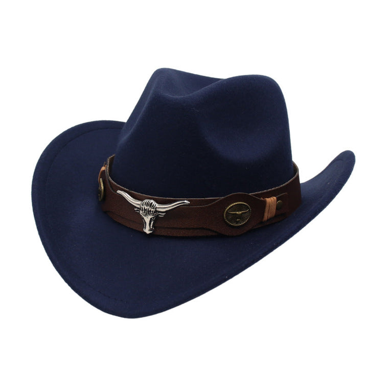 Herren Cowboyhut | Vintage | Mit Zierband | Western Stil