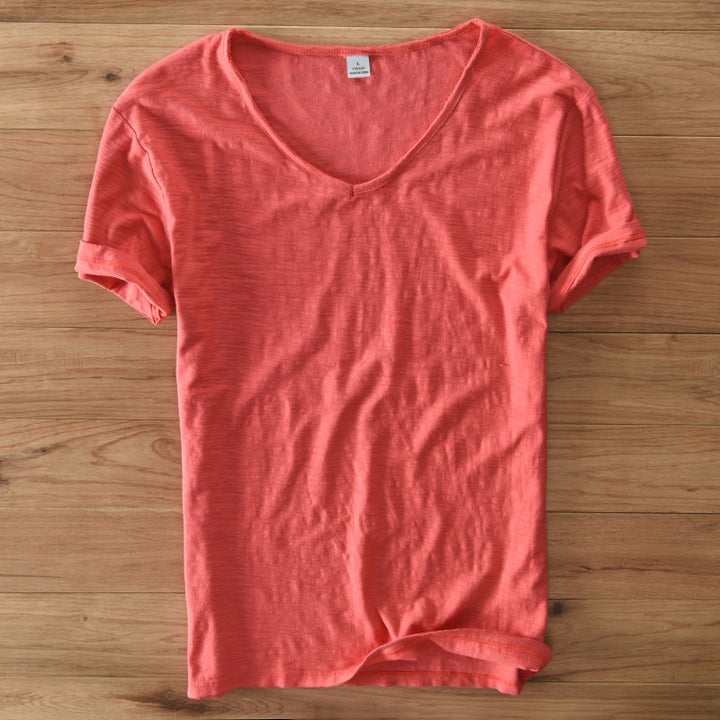 Heren T-Shirt | Slimfit Essential | Korte Mouw | Sommer Core