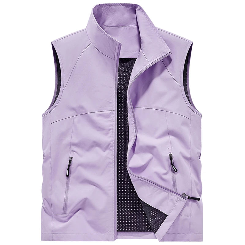 Herren Bodywarmer | Sportlich | Mit Reißverschluss | Sommer