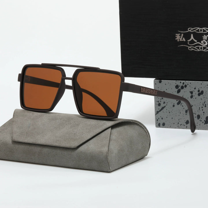 Herren Sonnenbrille | Retro Urban | Rechteckig | Sommer