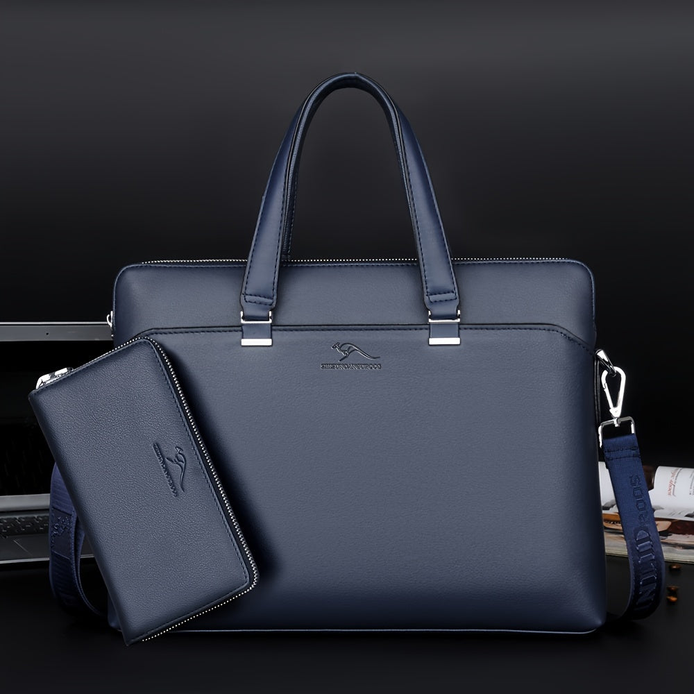 Business Tasche | Structured Office | Reißverschluss Fach | Alltag Carry