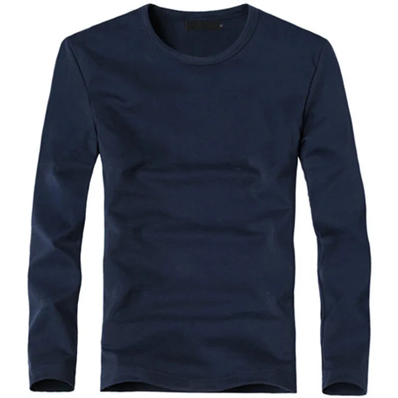 Herren Langarmshirt | Slimfit | V-Ausschnitt | Sommer
