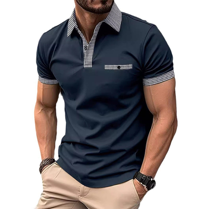Herren Polohemd | Schmale Passform | Mit Knopfleiste | Sommer