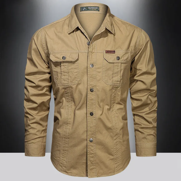 Herren Hemd | Straight Elegant | Mit Knöpfen | Sommer