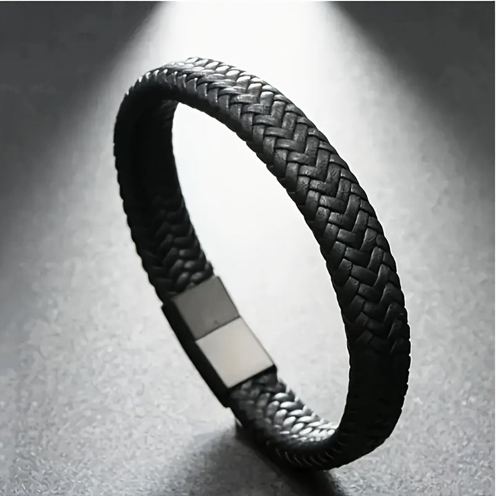 Herren Armband | Minimalistisch | Magnetverschluss | Geflochten
