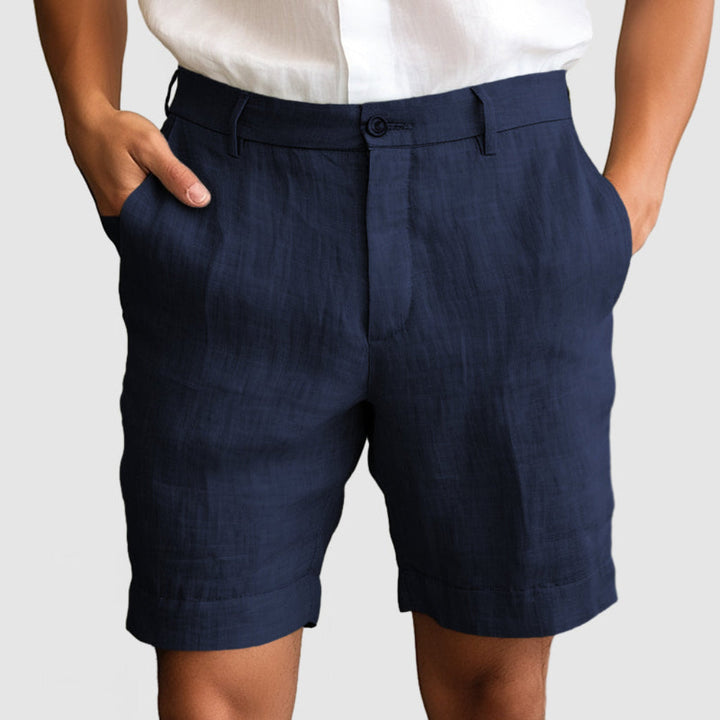 Herren Shorts | Straight | Mit Knopf | Sommer