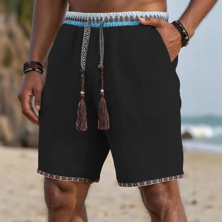 Herren Shorts | Retro | Mit Kordelzug | Sommer