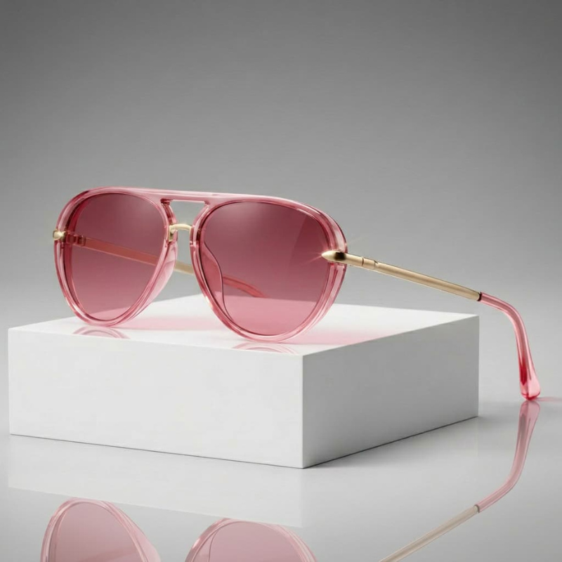 Herren Sonnenbrille | Retro | Metallbügel | Sommer