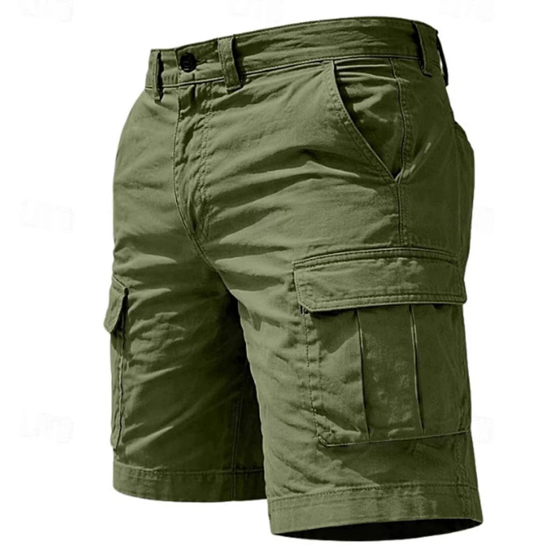 Herren Shorts | Cargo | Mit Knopfverschluss Tactical | Sommer