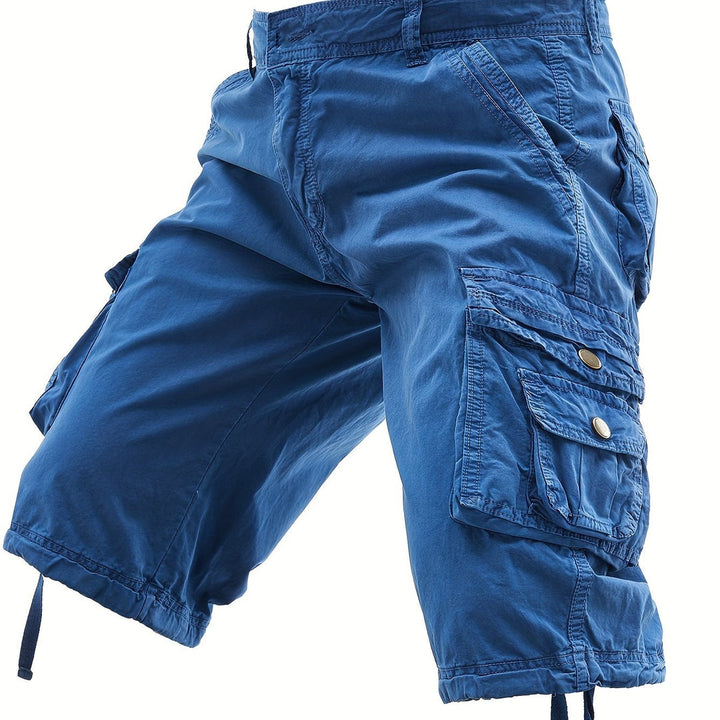 Herren Cargoshorts | Bequem Baumwolle | Mit Seitentaschen | Lässiger Sommer