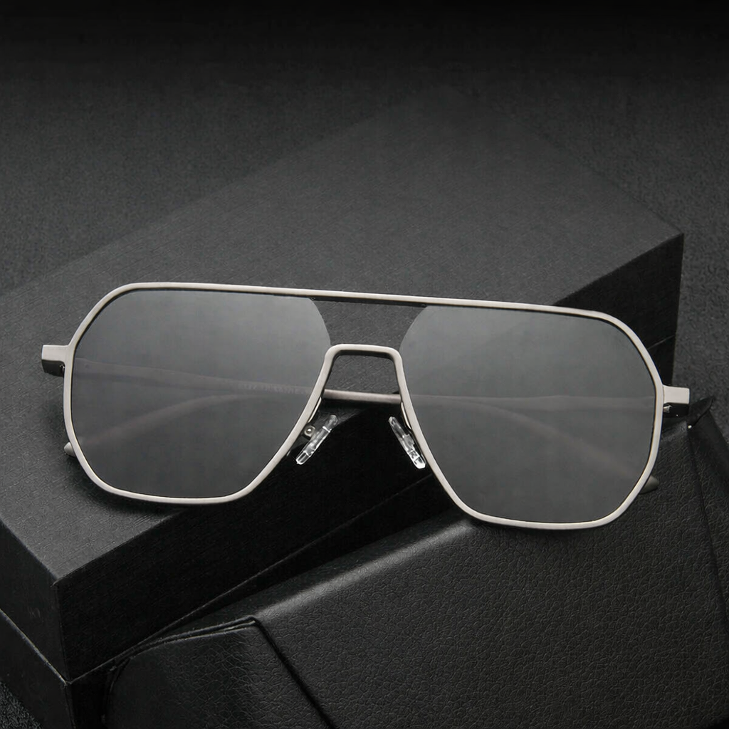 Herren Sonnenbrille | Aviator Edge | Doppelsteg | Sommer