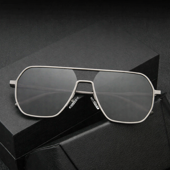 Herren Sonnenbrille | Aviator Edge | Doppelsteg | Sommer