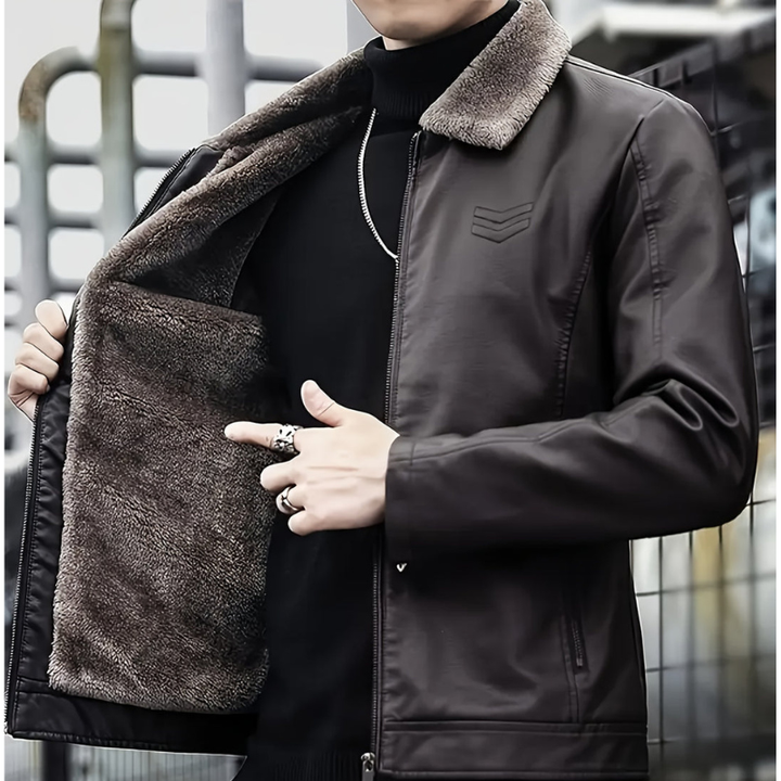 Winterjacke Herren | Winddicht & Warm Gefüttert | Funktionale Outdoorjacke