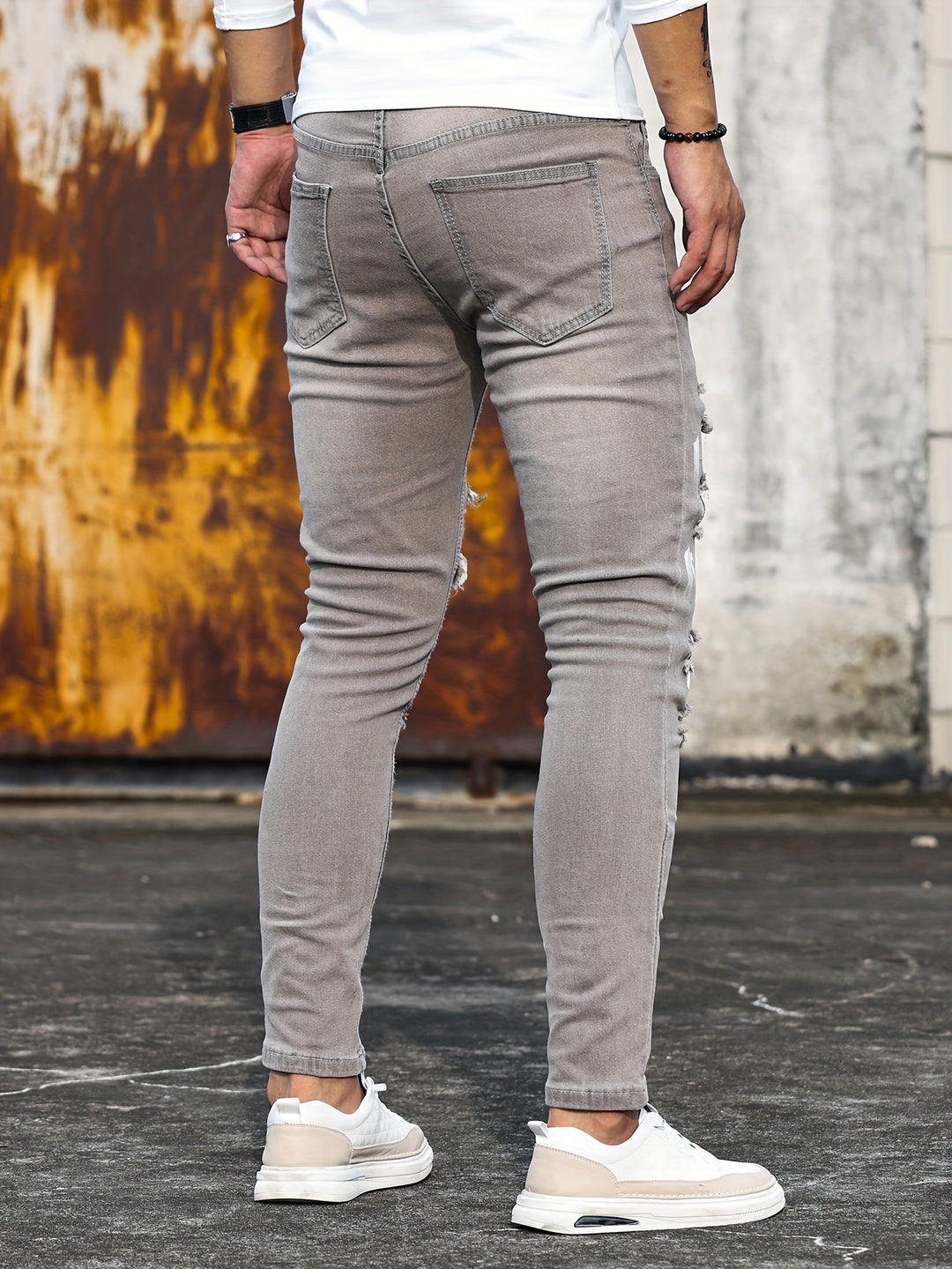 Herren Jeans | Slimfit | Mit Knopfverschluss | Sommer