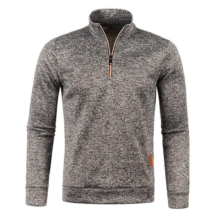 Strickpullover Herren | Stilvoller Halb-Zip Pullover | Warmer Winterlook