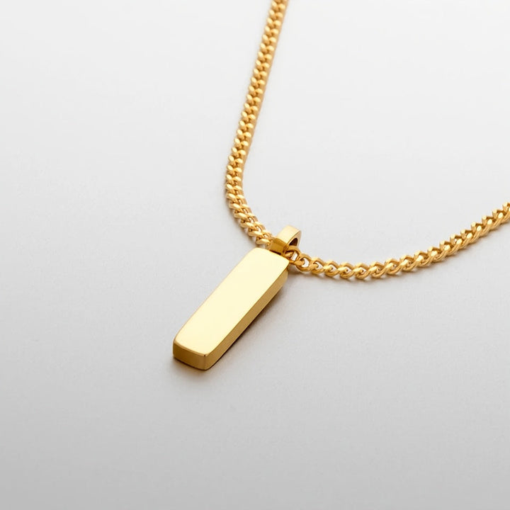 Herren Kette | Minimalistisch Stil | Mit Anhänger | Schlicht