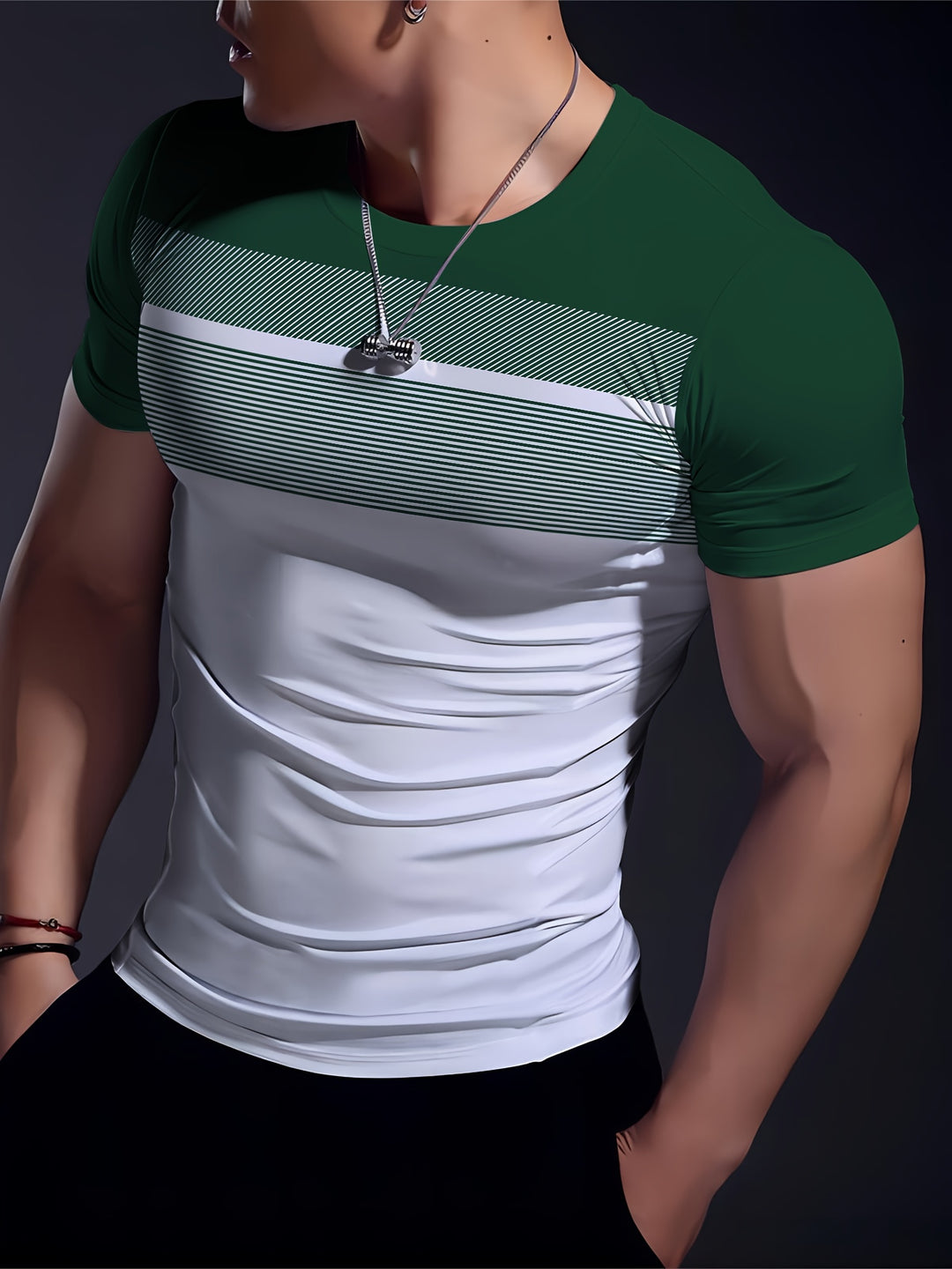 Herren T-Shirt | Slimfit | Kurze Ärmel | Sommer Pulse