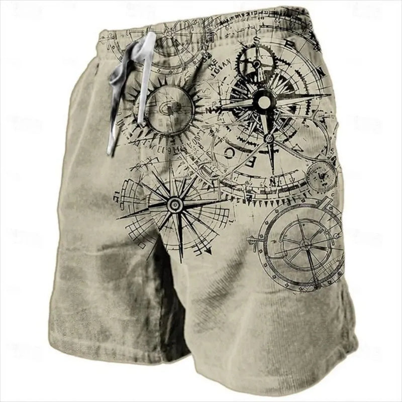 Herren Shorts | Straight | Mit Kordelzug | Sommer