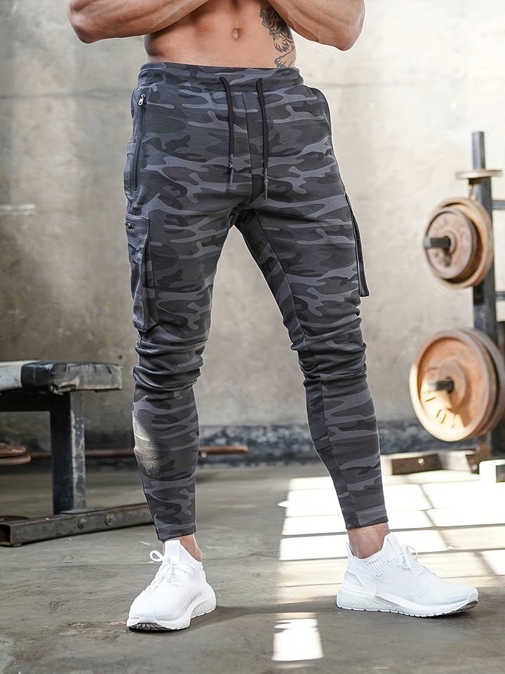 Herren Jogginghose | Tapered | Mit Taschen | Sommer Drift