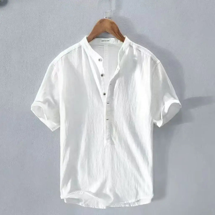 Herren Hemd | Gerade Premium | Mit Knöpfen | Sommer